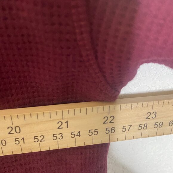 Lands End Turtle Neck Long Sleeve Top Womens L Cotton Blend Layering Relaxed Cas - Picture 6 of 9